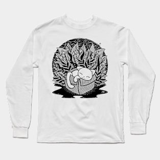 It It Fits Line Art Illustration Long Sleeve T-Shirt